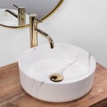 Накладной умывальник Rea Sami Marble Накладной умывальник Rea Sami Marble